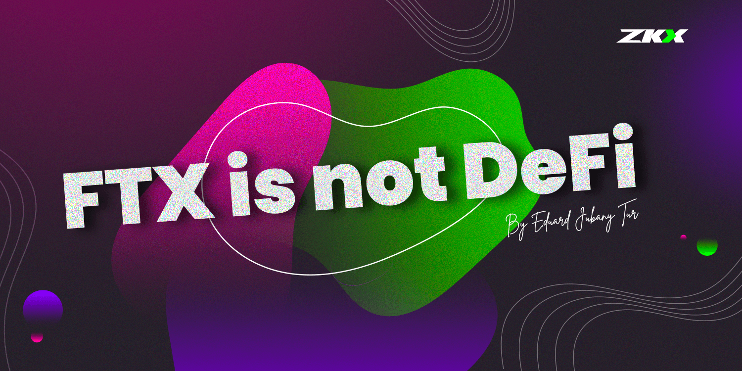 FTX is not DeFi
