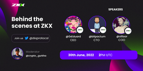 Behind the Scenes at ZKX